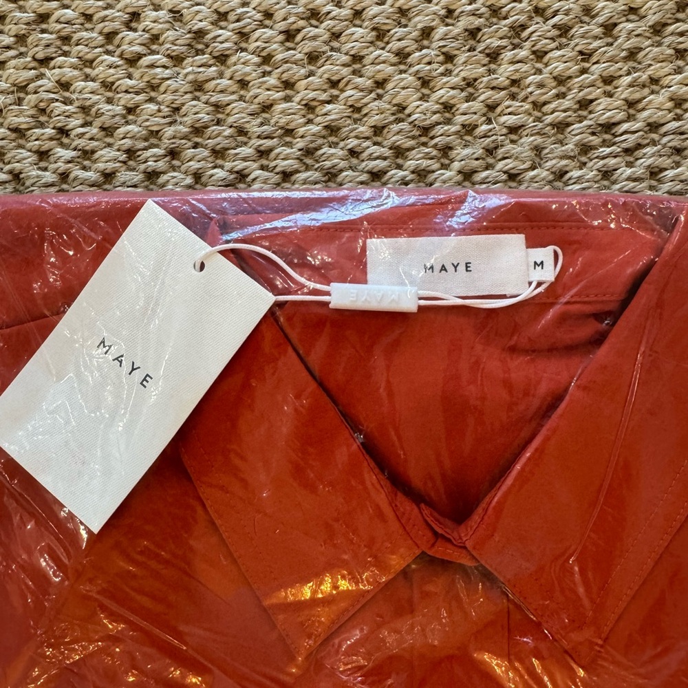 Maye New Women's Red Midi Dress